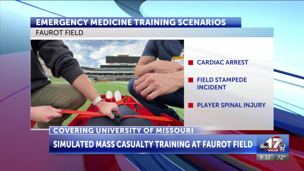 MU School of Medicine holds simulation of ‘mass casualty event’ at Faurot Field for training
