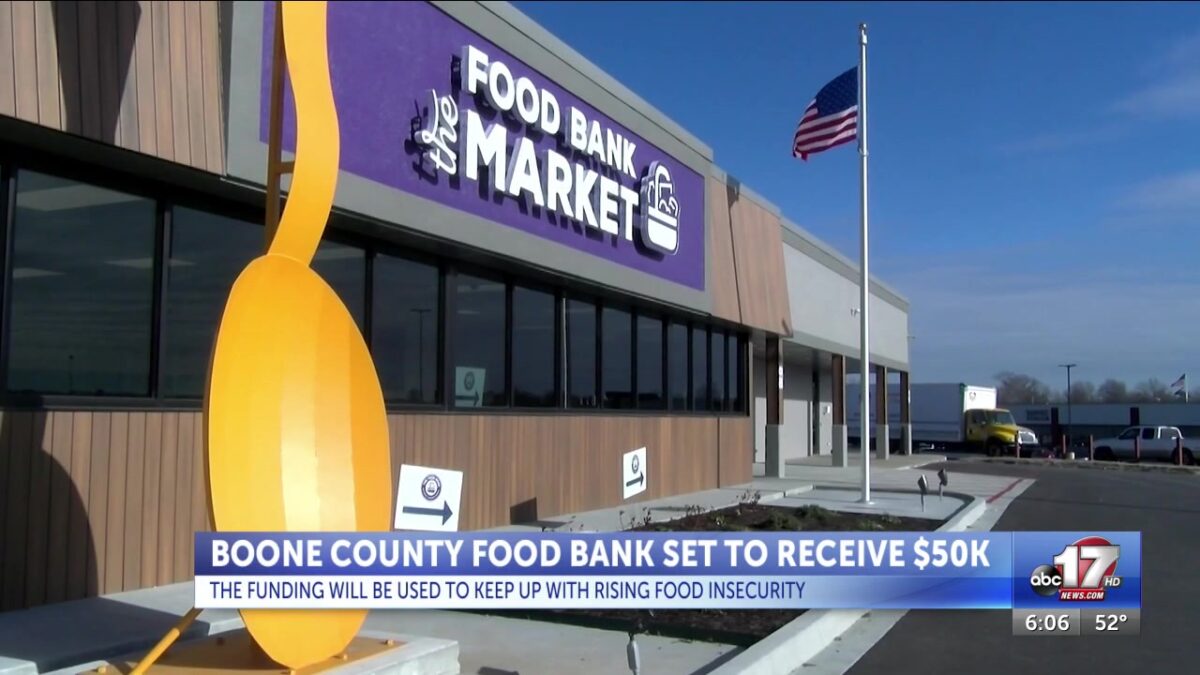 Extra cash could help The Food Bank for Central and Northeast Missouri keep shelves stocked as prices rise