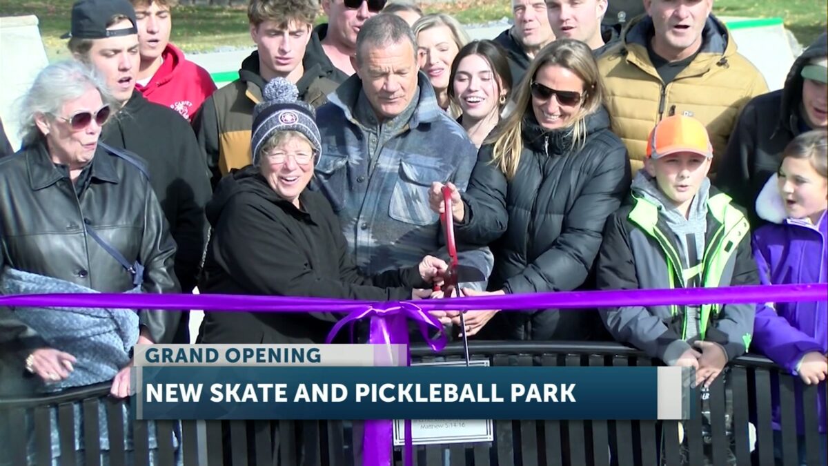 From pipe dream to half-pipe: Culver celebrates new skatepark with touching tribute after years of community effort