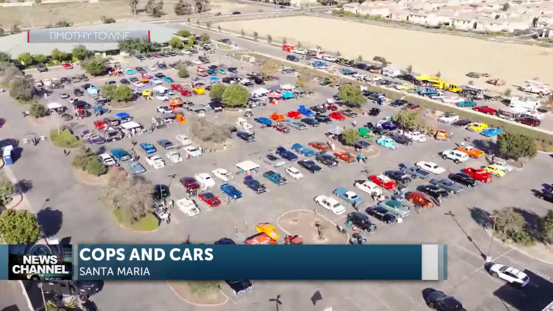 Santa Maria’s “Cops And Cars” Raises Funds For Community Outreach