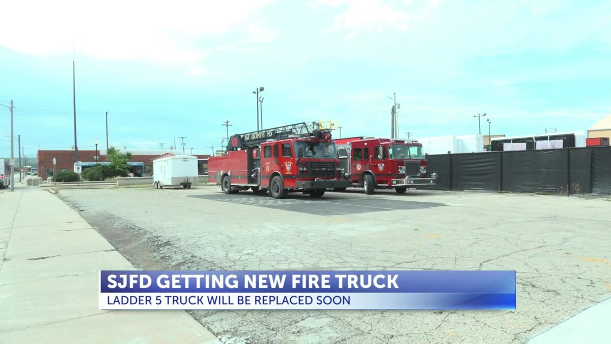 SJFD to replace 20 year old Ladder Five truck