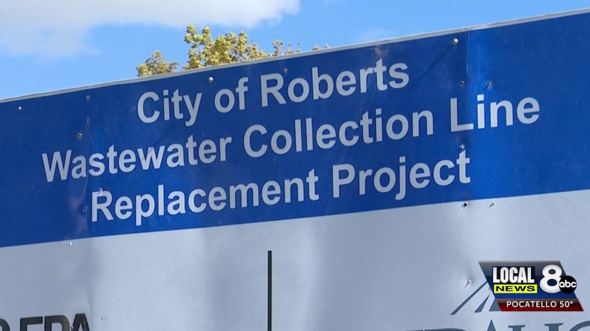 Roberts unveils $2M wastewater collection upgrade