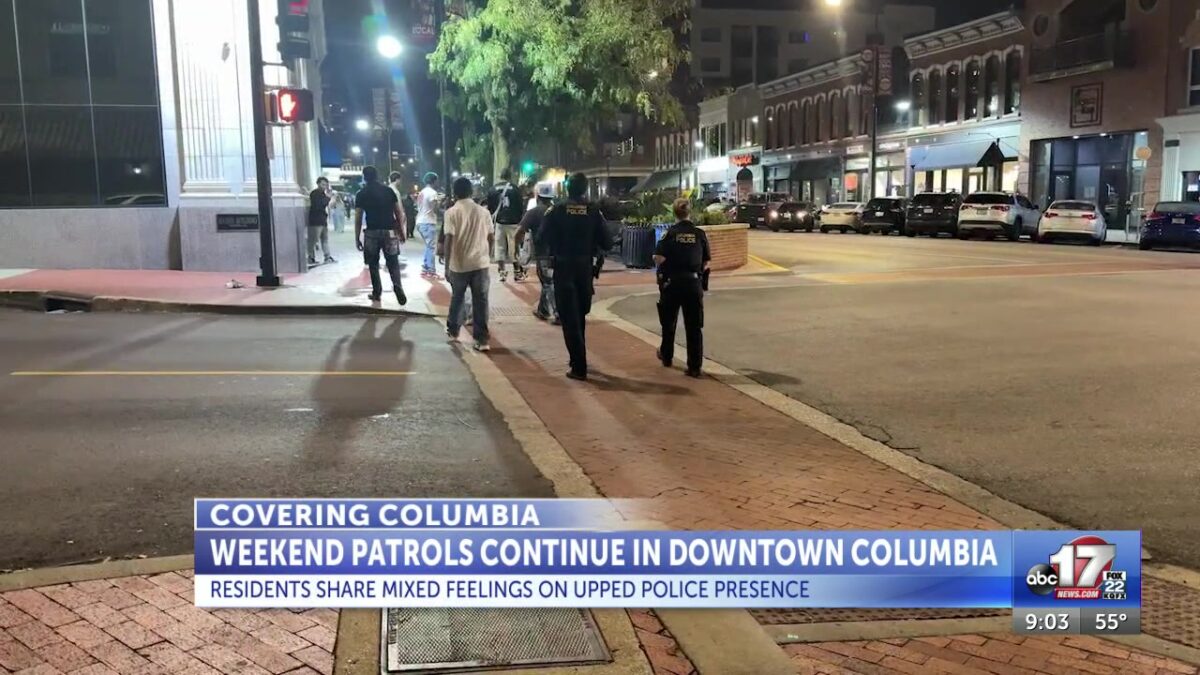 Columbia residents split on increased police presence downtown