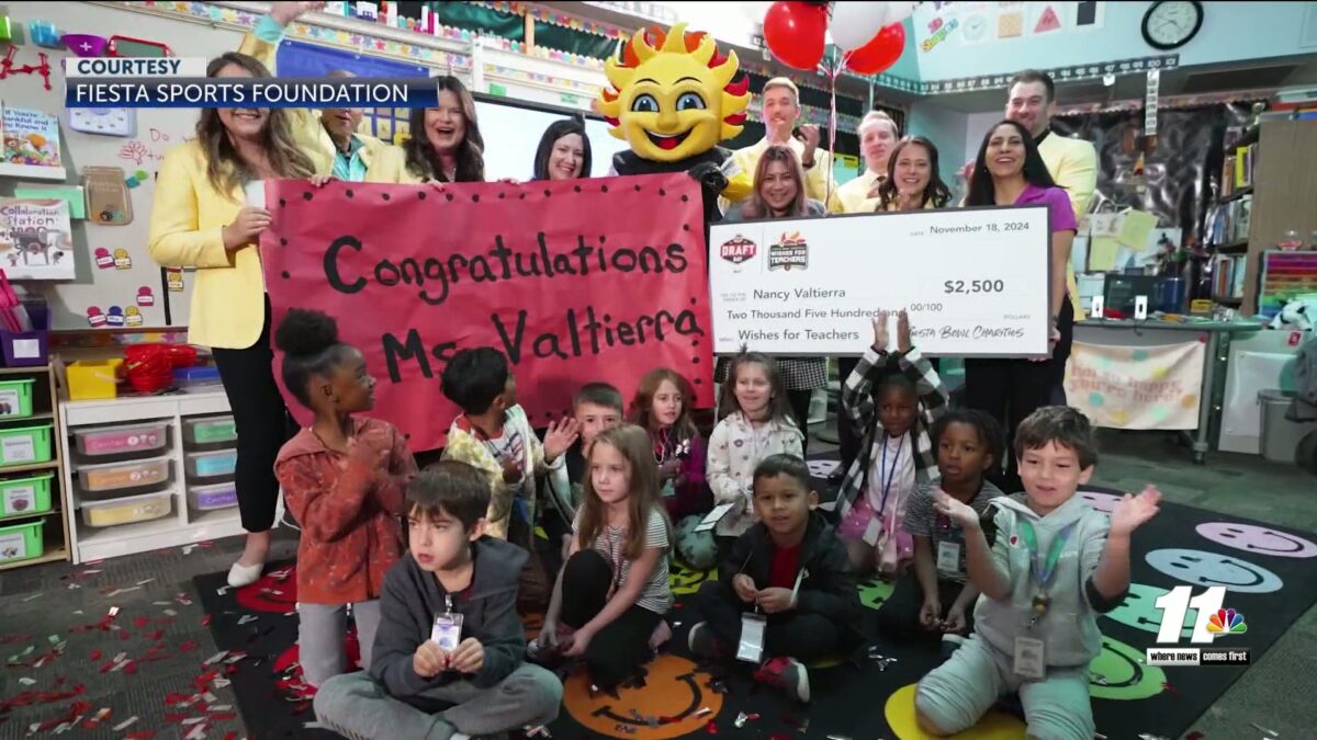 10th Annual Palo Verde Fiesta Sports Foundation Wishes for Teachers Program