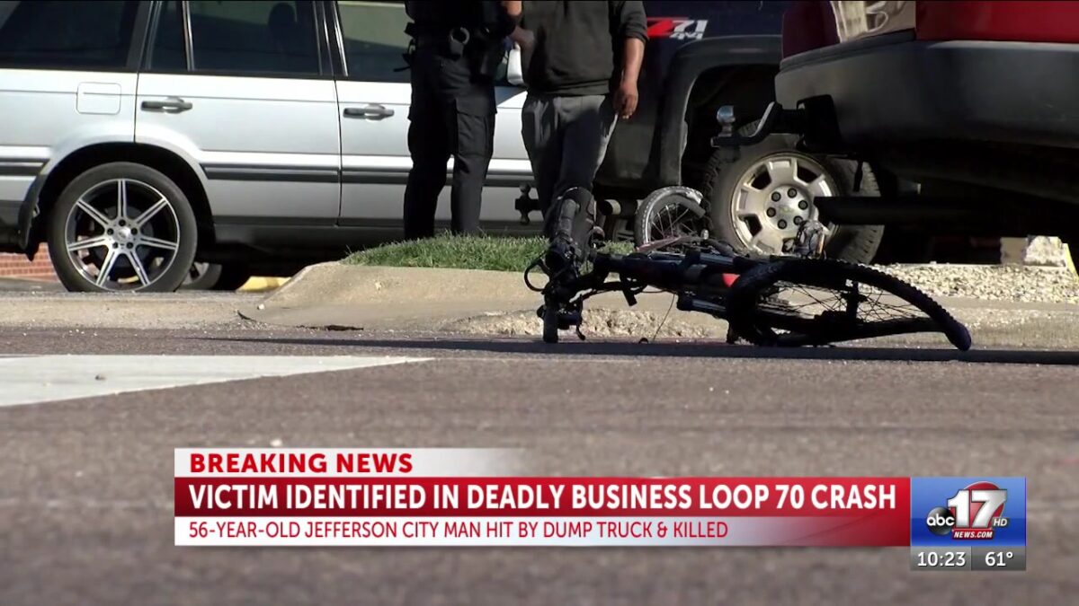 Police: Man dead after being hit by dump truck at Business Loop and Range Line