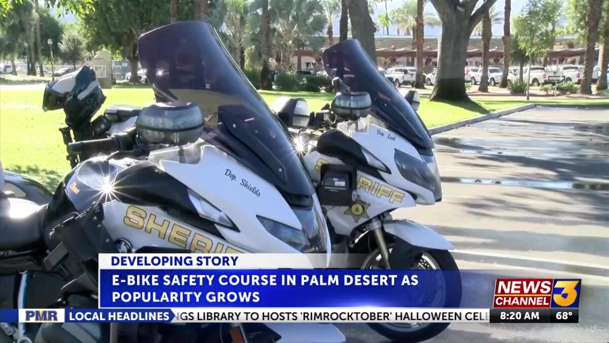 Free E-bike safety course at Palm Desert Civic Center