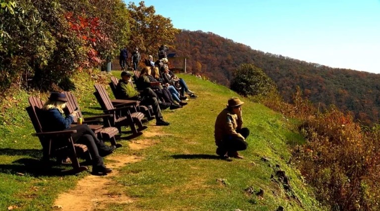 It’s peak tourism season here in western North Carolina