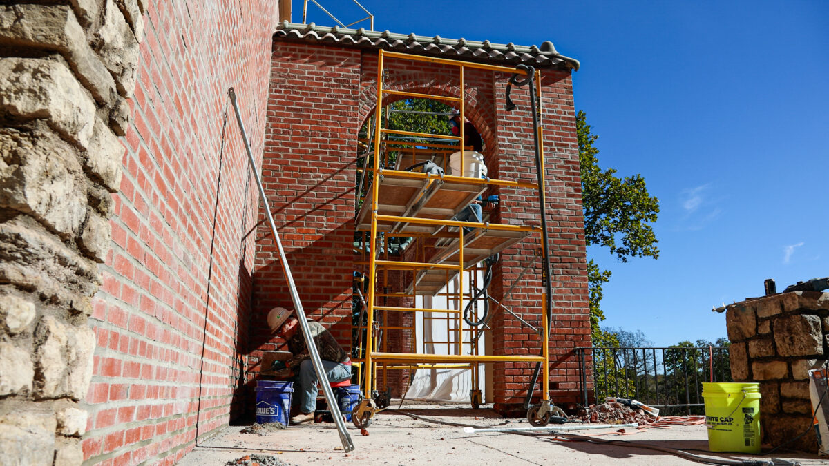 Restoration of Krug Park castle ramps up as part of $12.7 million renaissance