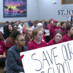 School Board sets public hearing for Wednesday as Benton supporters pack meeting