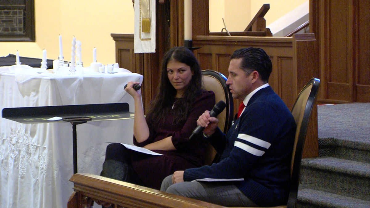 Army veteran speaks at Columbia church about experience delivering aid in Gaza