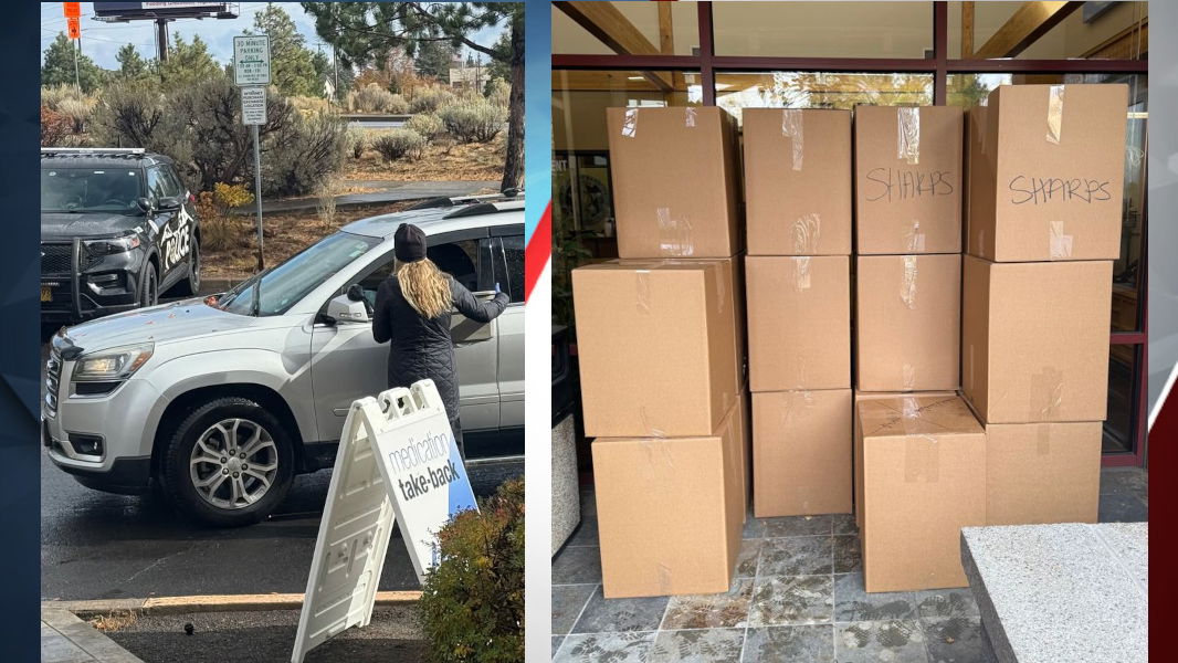 Bend Police were wowed by the turnout at this year’s prescription drug take back event