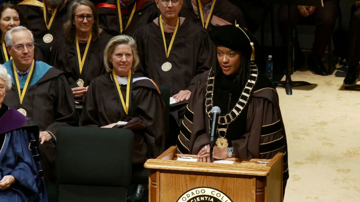 Colorado College inaugurates 15th president