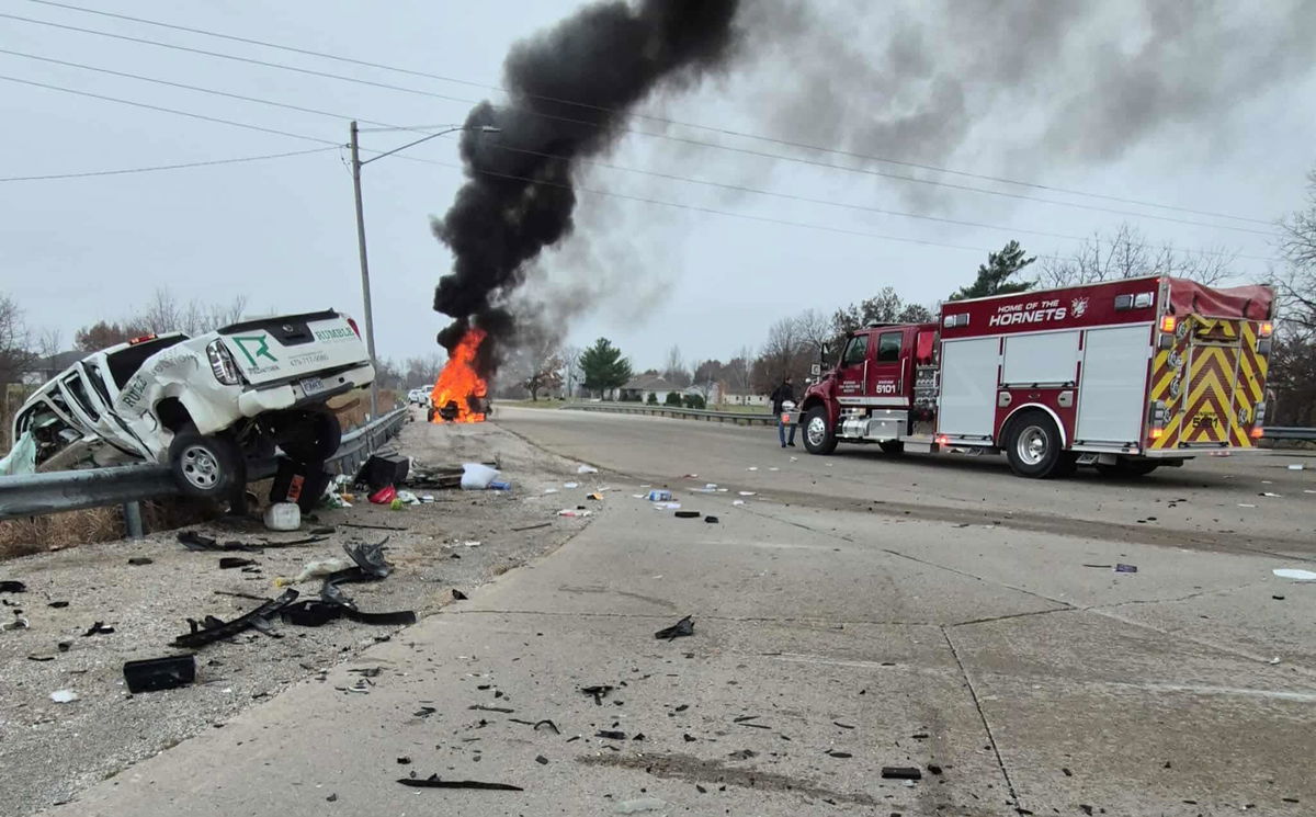 Iowa man moderately injured in Huntsville crash