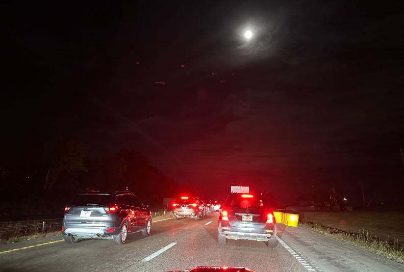 Eastbound I-70 closes east of Highway 63 connector after crash