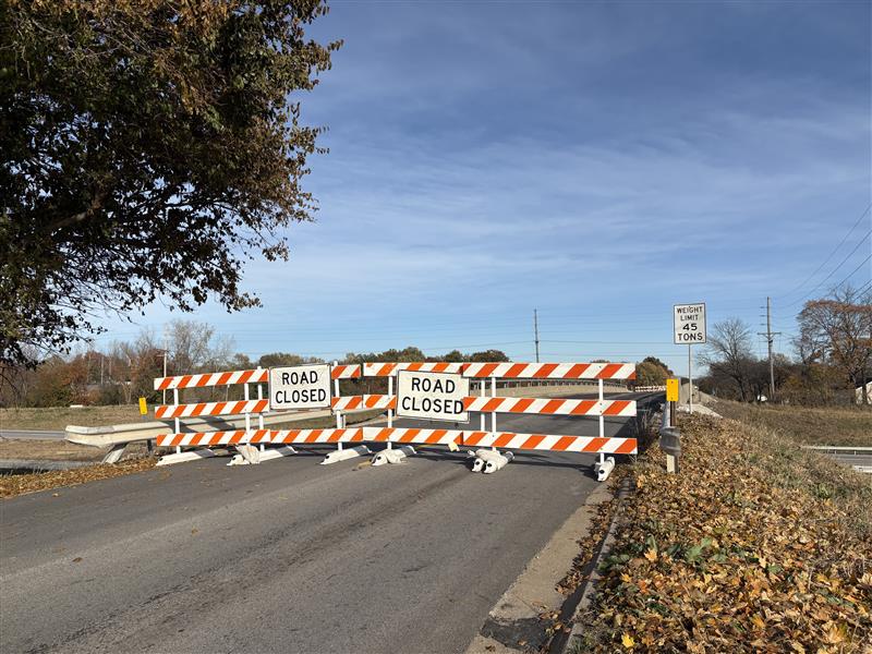 Collision closes Gene Field Road Bridge over Interstate 29 in St. Joseph