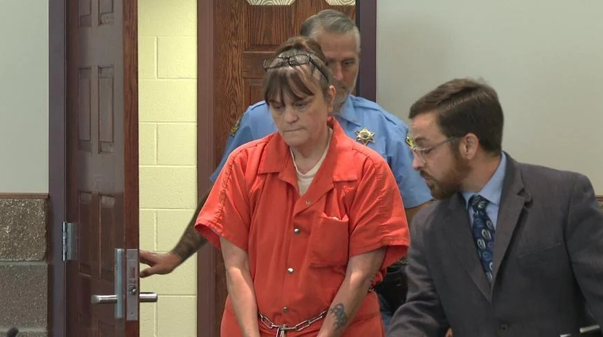 Crystina Schroer appears in court for a hearing on Friday