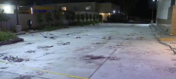 An animal veterinary hospital in Orange County claims that a contractor who had previously laid the cement for a parking lot at their new facility returned to tear up the work over a payment dispute on Tuesday.