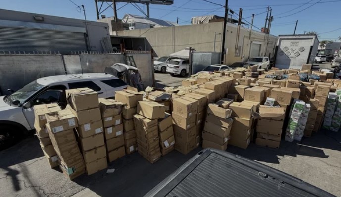 BNSF officials estimated that the recovered property totaled $2