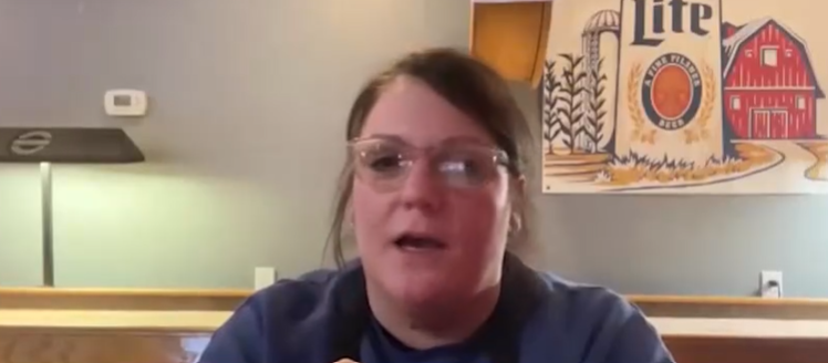 The owner of the Welcome Inn Bar and Grill posted a photo of the cost of 20 pounds of shredded lettuce