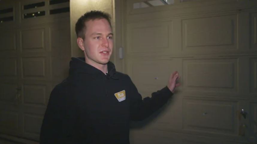 Thornton resident Blake Jackson was staying the weekend with family when he received a call that his home had been sprayed with bullets.