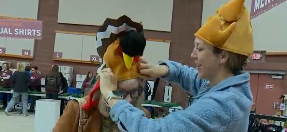 Lianne Vicchio and her mother