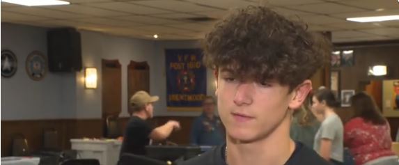 A teenager from the Pittsburgh area has made it his mission to give back to service members every holiday season.