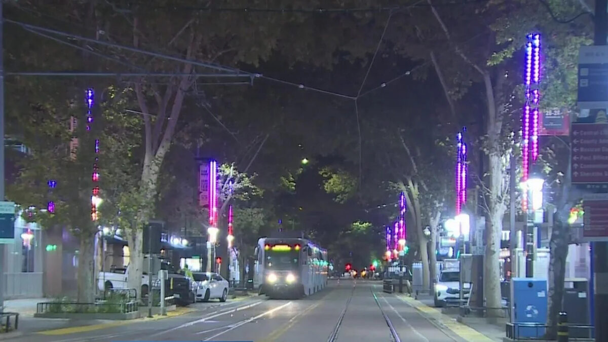 A six-block-long stretch between the Golden 1 Center and the SAFE Credit Union Convention Center is now shining with more than 6