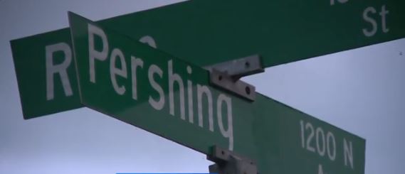 After seeing street racers speed by in front of his home on Saturday