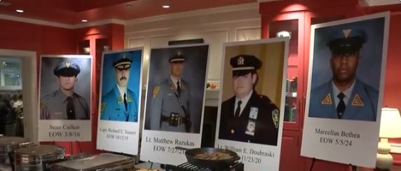 It's a Thanksgiving tradition that helps law enforcement families who have lost loved ones feel less alone during the holidays.