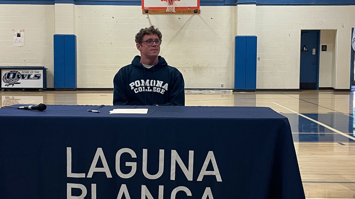 Laguna Blanca swimmer Bennett Sullivan signs with Pomona College