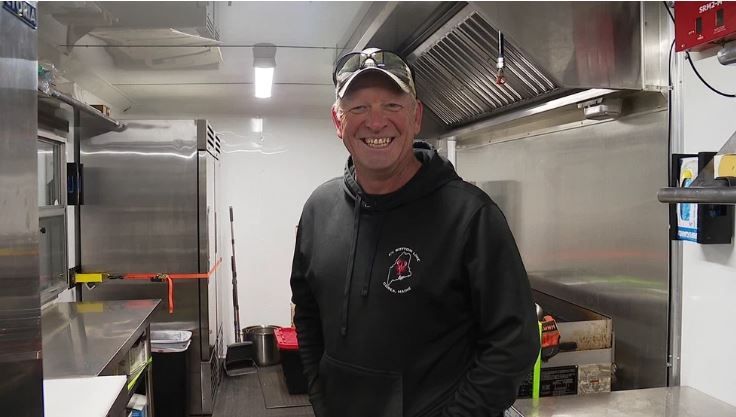 Veteran Richard Gray helped stranded drivers on an icy I-40 on Nov. 10 with his food truck