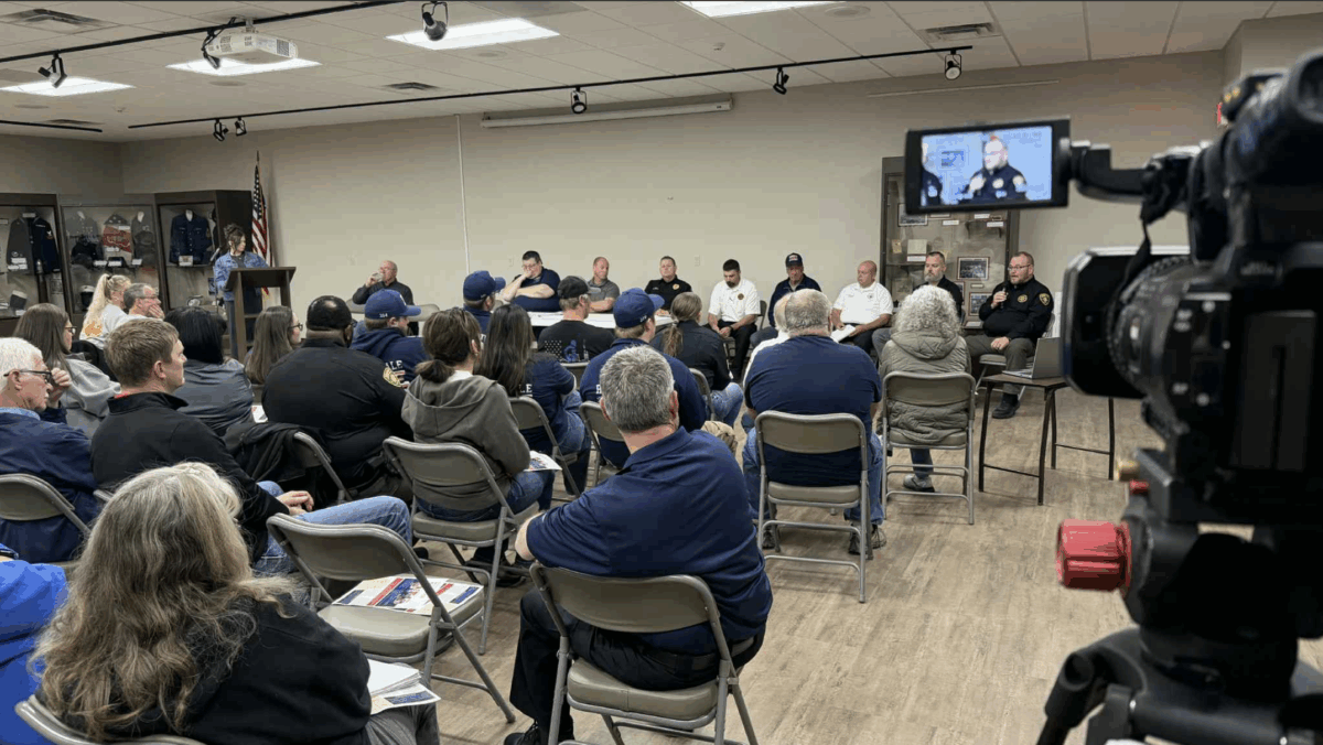 First responders host Q&A on proposed Andrew County dispatch tax