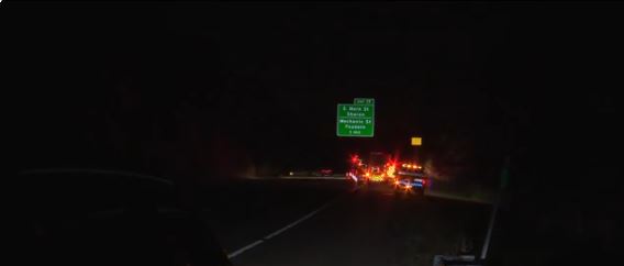 David Wachinski was working on a construction detail on I-95 north around 2:15 a.m. Monday. Massachusetts State Police said he picked up a sign to start setting up