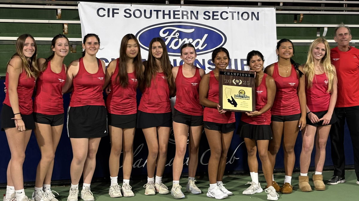 Bishop Diego girls tennis wins CIF-SS D8 title in a tiebreaker over Santiago/GG