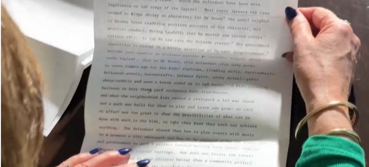 In a series of five letters written from jail and sent to his son and daughter