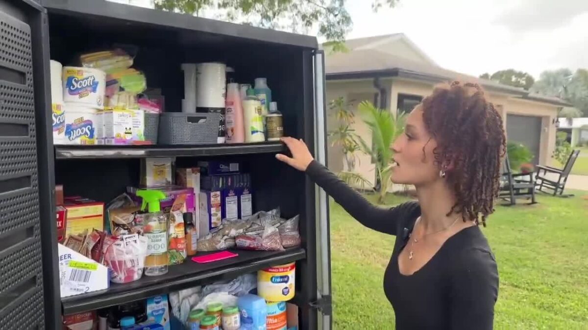 A teenager in the Lakewood Park community is making a big impact with a small pantry outside her family’s home. What began as a simple idea during the government shutdown has grown into a bustling