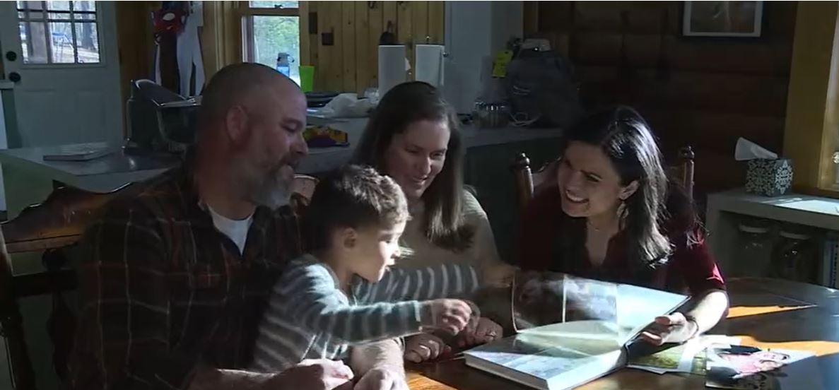 The Parigi family has given 4-year-old Jasper his forever home.
