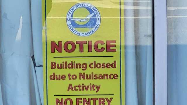 A Horry County judge declared a Myrtle Beach motel a nuisance after hundreds of police and fire calls tied to drug activity and growing safety concerns