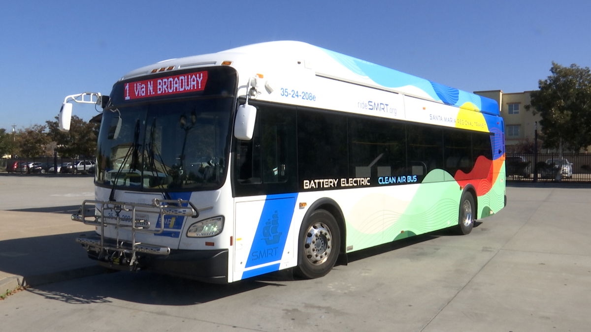 Santa Maria Bus System Becomes Second in the Nation to Achieve All-Electric Fleet