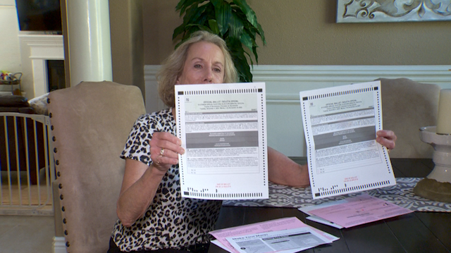 A Sacramento voter received two ballots in the mail