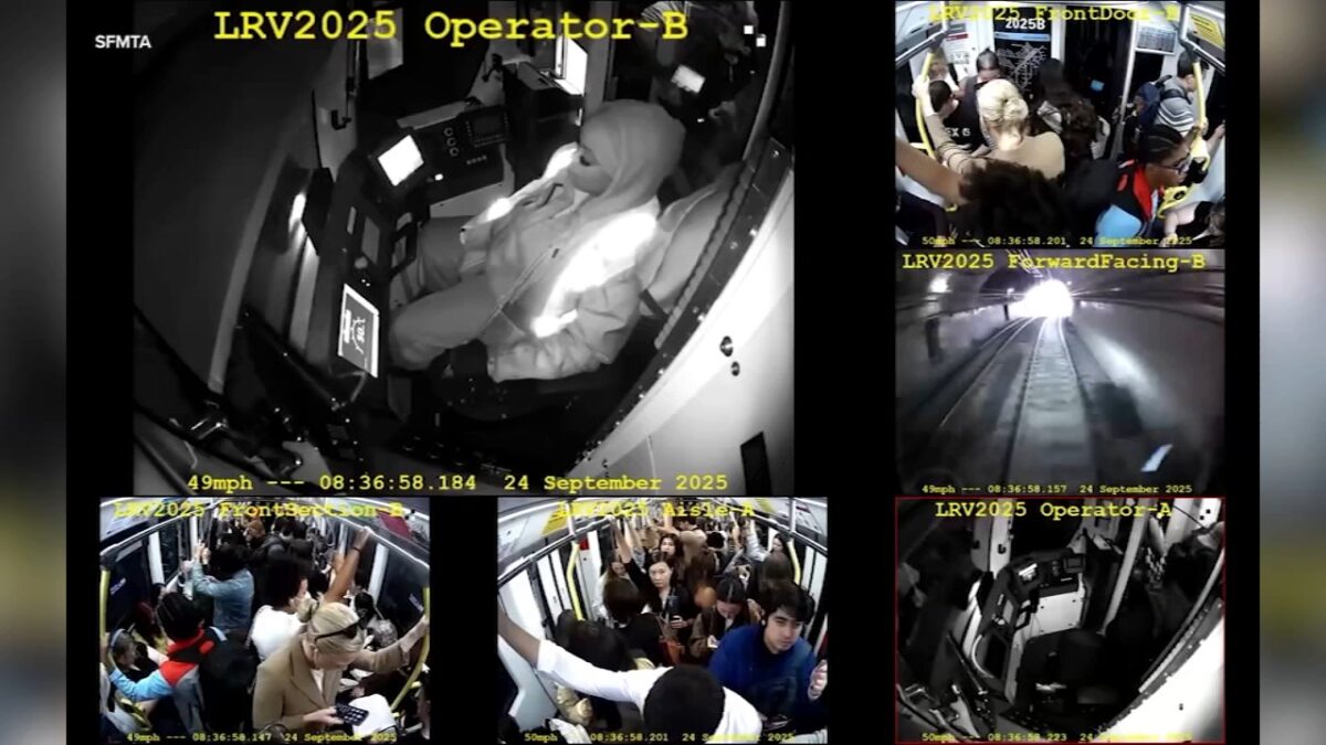 Operator fatigue is to blame when passengers were jolted and fell after a train operator seemed to fall asleep at the controls on a Muni train.