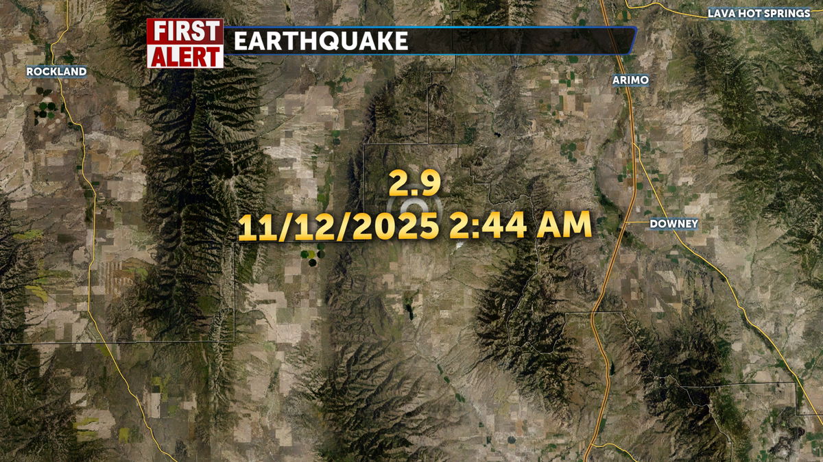 Minor earthquake rattles Southeast Idaho overnight