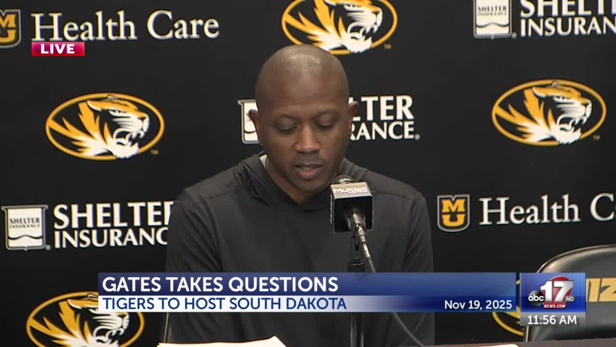 WATCH: Mizzou men get ready to host South Dakota