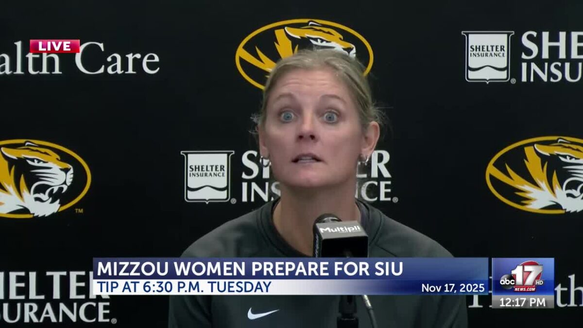 WATCH: Mizzou women’s basketball prepares to host SIU