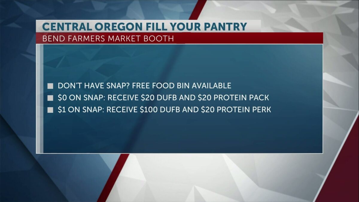 SHOP LOCAL: ‘Central Oregon Fill Your Pantry’ event takes place at Deschutes County Fairgrounds