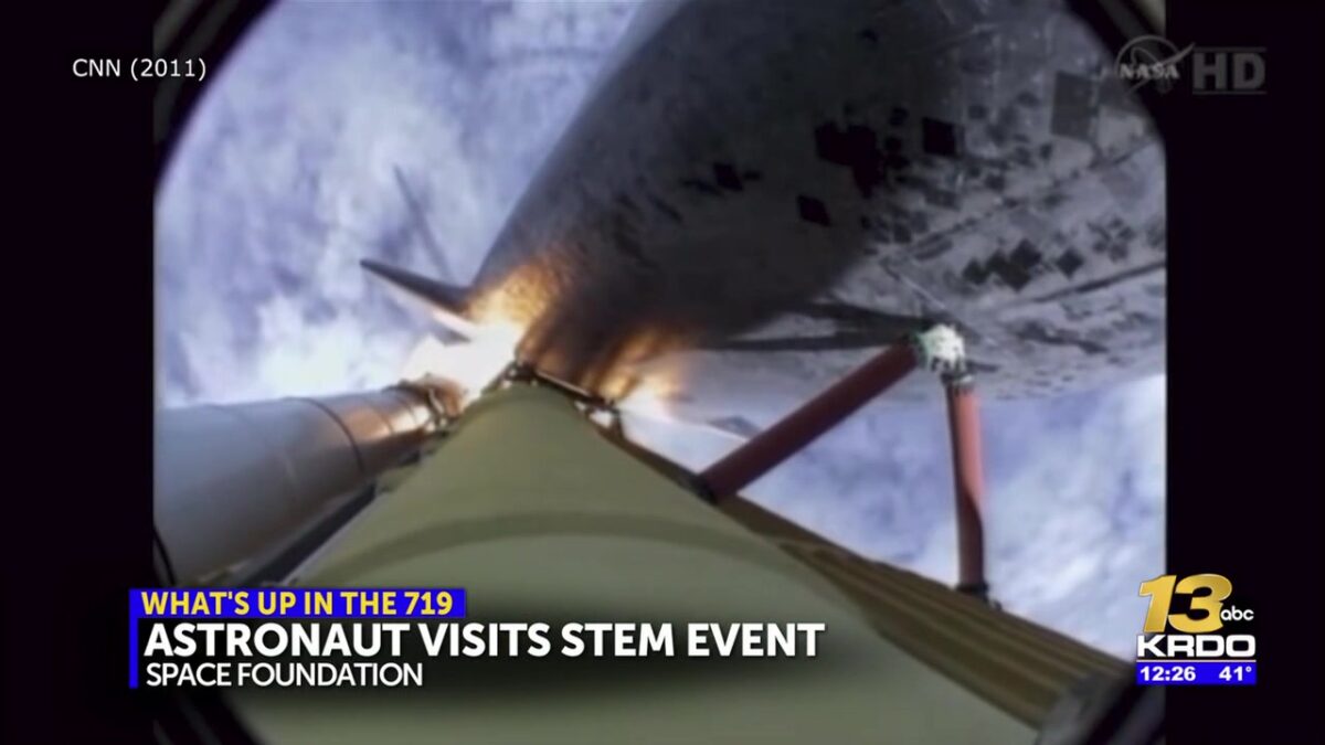 Retired NASA Astronaut shares perspective with Colorado Springs Community