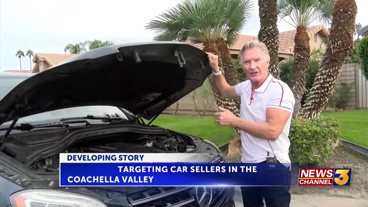 Palm Desert man warns of car scam where Craigslist buyers faked blown engine