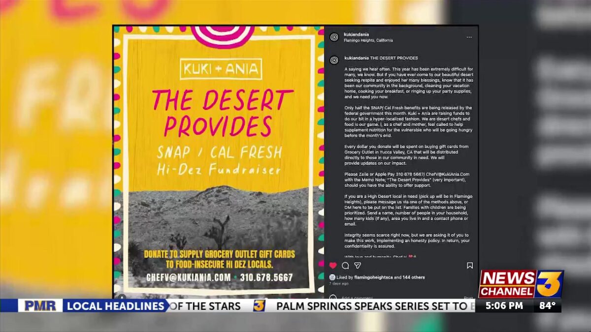 High Desert community rallies to provide food to hungry families