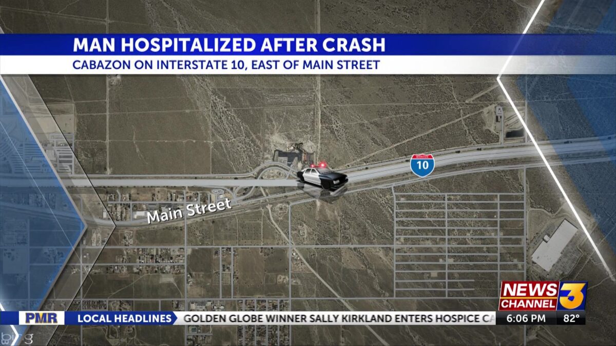Pedestrian suffers major injuries when struck by big rig on I-10 in Cabazon