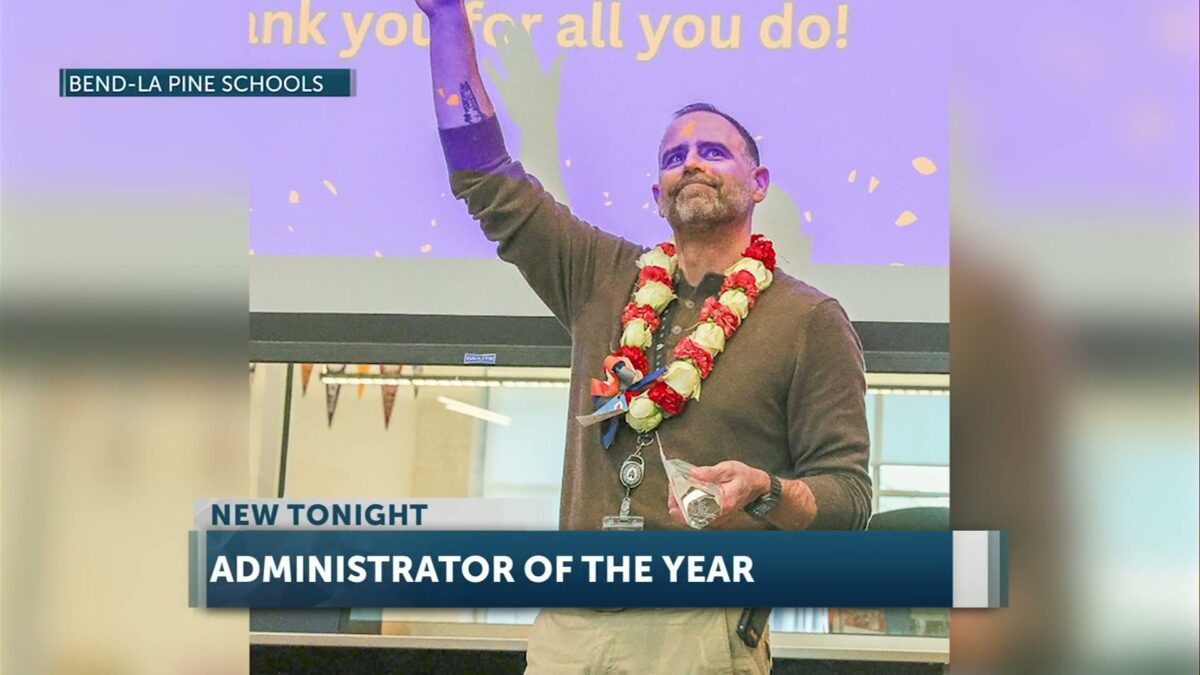 Caldera High Principal Chris Boyd honored as Bend-La Pine Schools’ 2025 Administrator of the Year